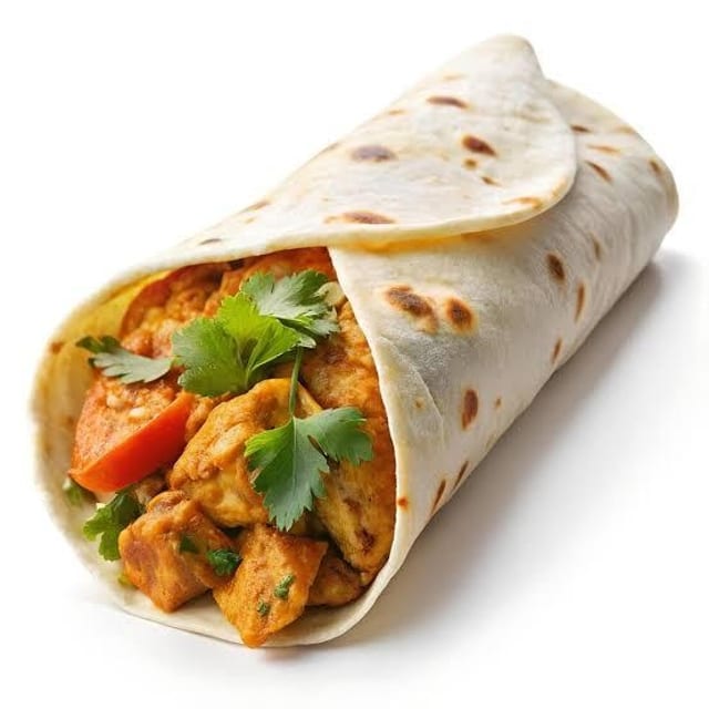 Paneer Tikka Masala Roll.