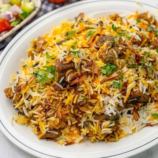 Lamb Biryani (Soya & Vegan)
